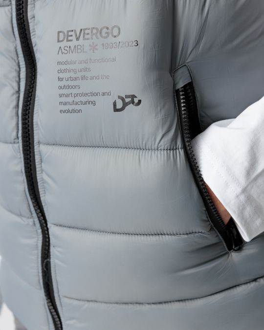 SZÜRKE FÉRFI ÁTMENETI KABÁT 1D23FW7000KA1600