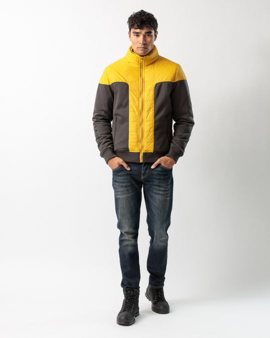 SZÜRKE FÉRFI ÁTMENETI KABÁT 1D23FW7020KA1600