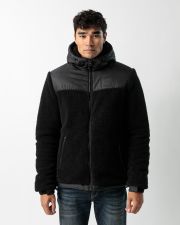 BLACK MEN'S TRANSITIONAL JACKET