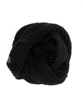 BLACK MEN'S SCARF 1D23FW8010SC1101