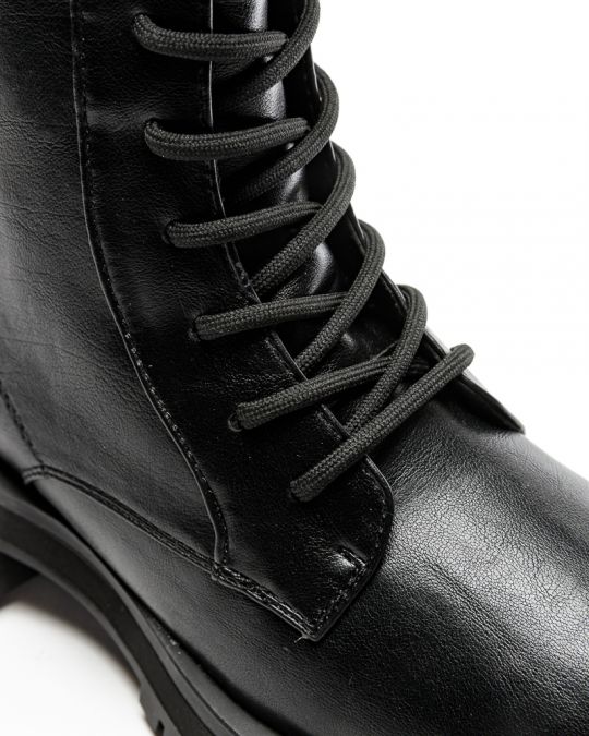 BLACK WOMEN'S BROGUE - OLIVE DE-SW1503PU 23FW