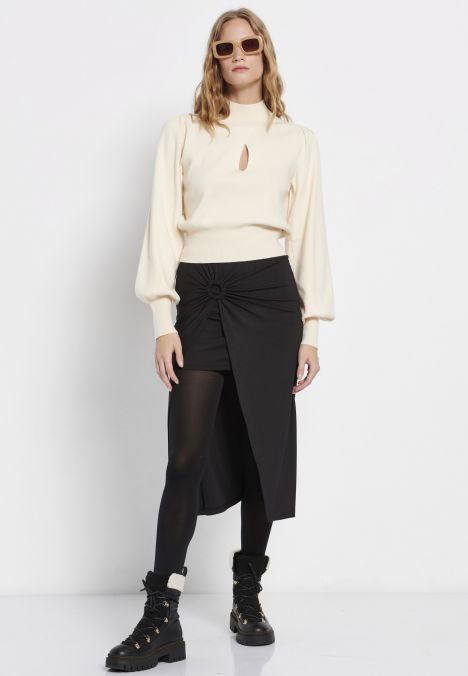 FUNKY BUDDHA NŐI PULÓVER FBL008-109-09 23FW