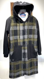 FEKETE NŐI ÁTMENETI KABÁT 2D23FW7588KA8101