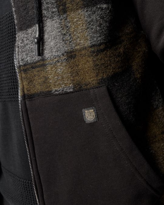 FEKETE FÉRFI ÁTMENETI KABÁT 1D23FW7024KA8101