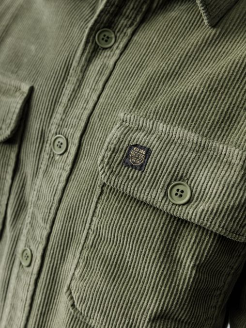 KHAKI FÉRFI HOSSZÚ UJJÚ ING 1D23FW5001LS1300