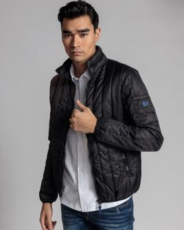 FEKETE FÉRFI KABÁT 1D24SS3005KA1600