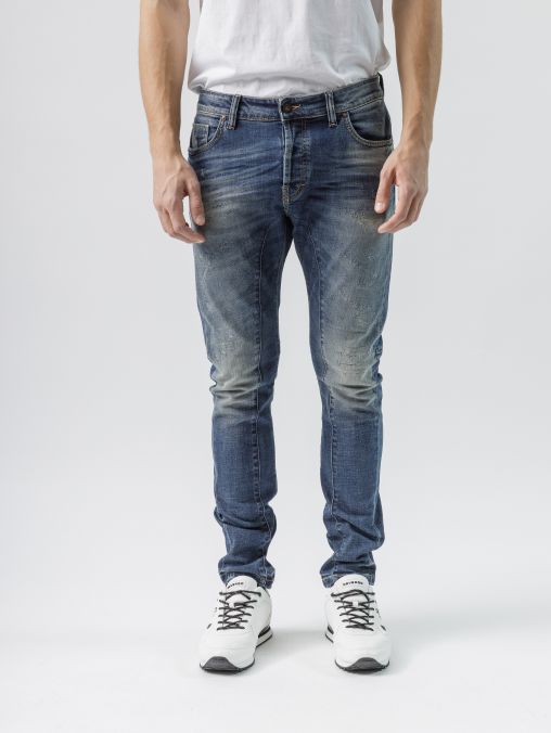 INDIGO MEN'S JEANS - NEW TYLER 24111 1J24SS0034LP7664ST