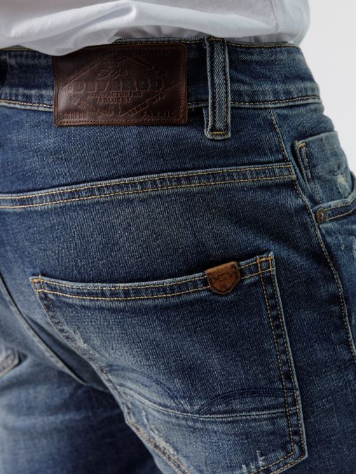 INDIGO MEN'S JEANS - NEW TYLER 24111 1J24SS0034LP7664ST
