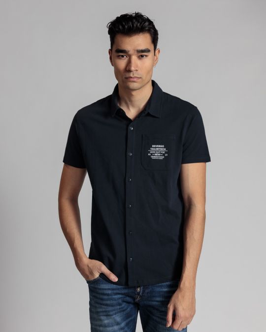 KÉK FÉRFI ING 1D24SS5001SS2405