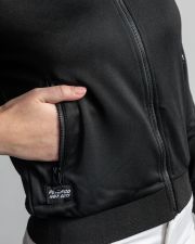 FEKETE NŐI CIPZÁRAS PULÓVER