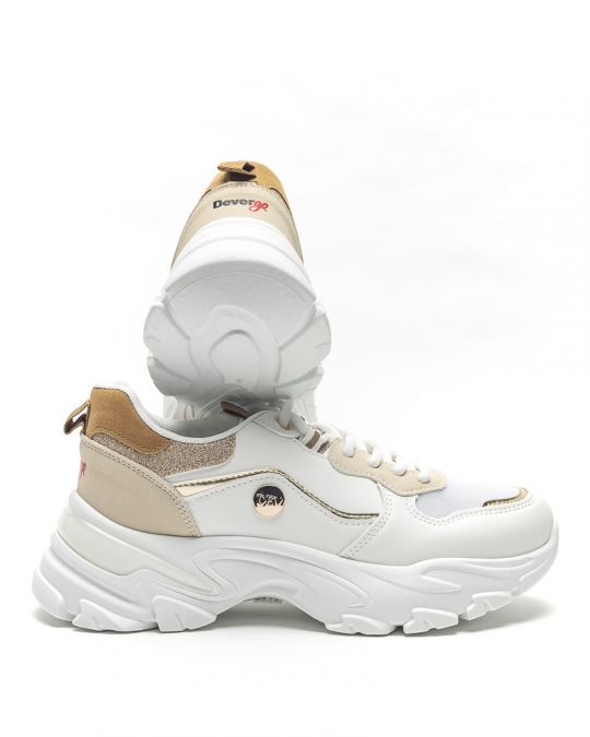 FEHÉR NŐI SNEAKER - BELLE DEDE24SS0123PU