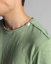 KHAKI FÉRFI HOSSZÚ UJJÚ PÓLÓ