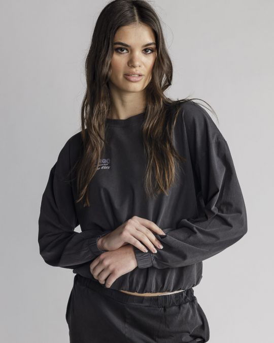 SZÜRKE NŐI PULÓVER 2D24SS4593LS0224