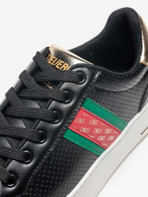 FEKETE NŐI SNEAKER - HÉRA DE24SS5504PU