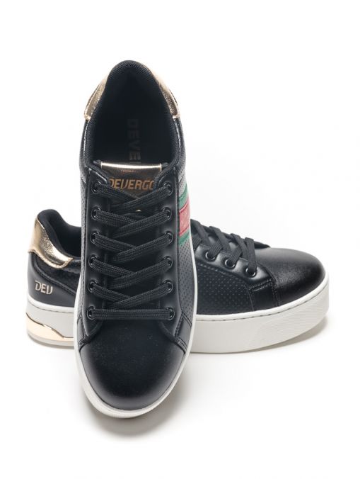 FEKETE NŐI SNEAKER - HÉRA DE24SS5504PU