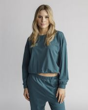 PETROLKÉK NŐI PULÓVER