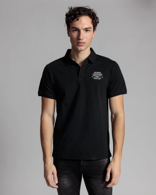 BLACK MEN'S T-SHIRT 1D24SS4059SS2405