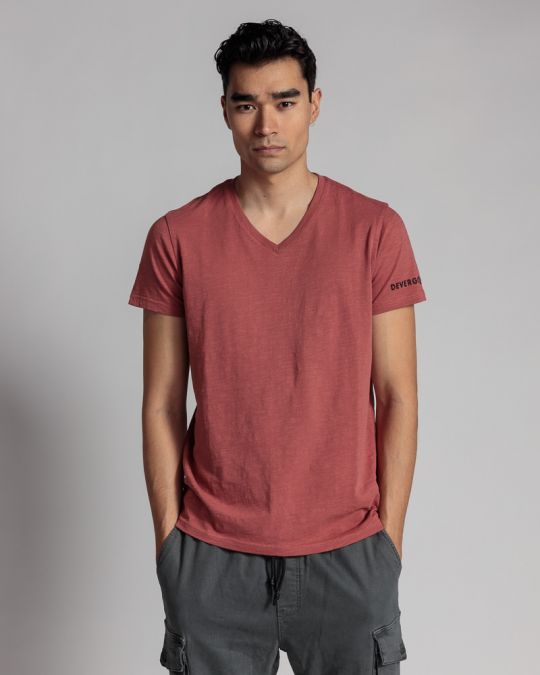 BORDÓ FÉRFI PÓLÓ 1D24SS4051SS3805