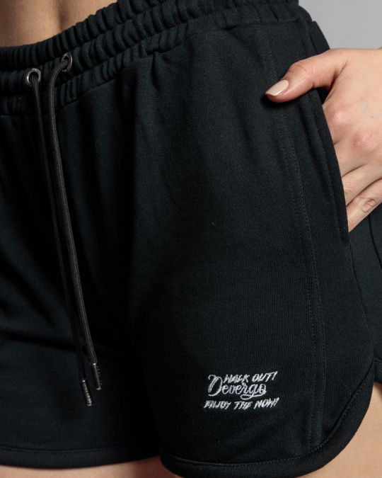 FEKETE NŐI RÖVIDNADRÁG 2D24SS1555SP0705