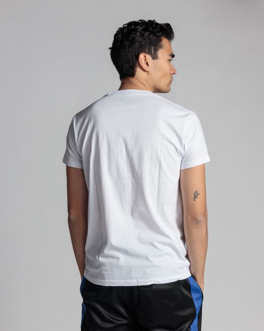 WHITE MEN'S T-SHIRT 1D24SS4056SS0105
