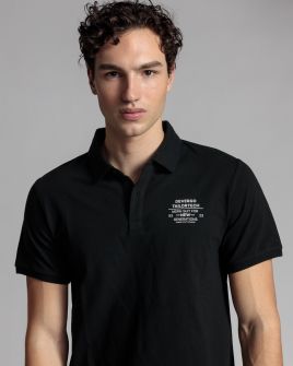 FEKETE FÉRFI GALLÉROS PÓLÓ 1D24SS4059SS2405