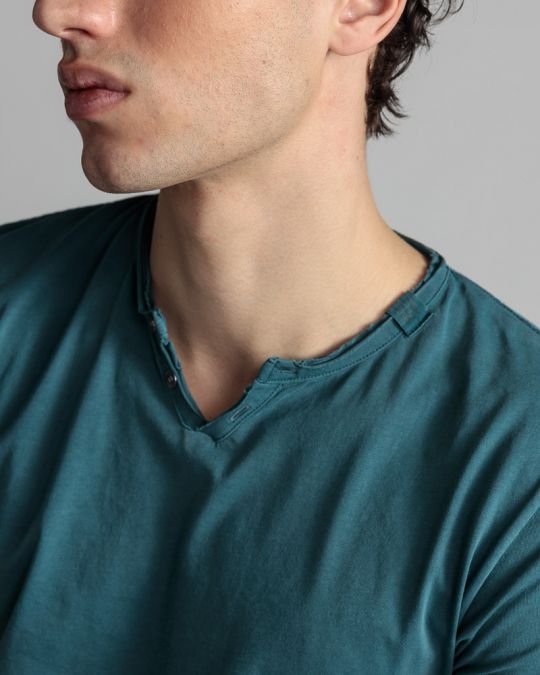 ZÖLD FÉRFI PÓLÓ 1D24SS4046SS0106