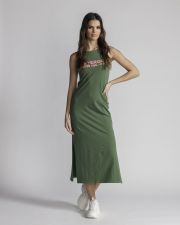 GREEN WOMEN'S DRESS