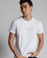 WHITE MEN'S T-SHIRT