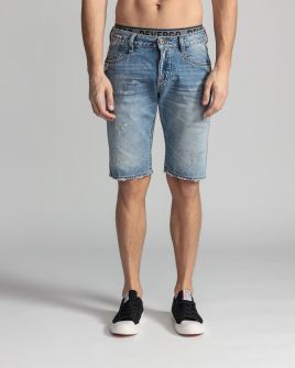 INDIGO FÉRFI FARMER RÖVIDNADRÁG - FRANK SHORTS 24114 1J24SS0053MP2674ST