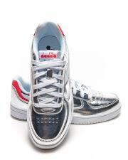 WHITE DIADORA WOMEN'S SNEAKERS - RAPTOR LOW METAL