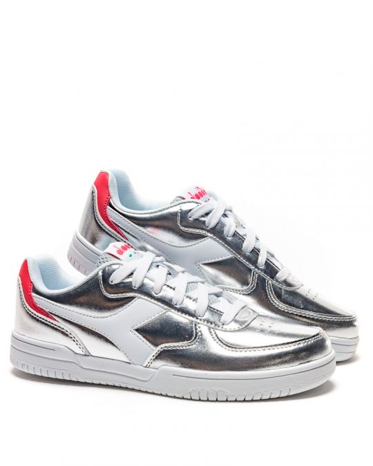 WHITE DIADORA WOMEN'S SNEAKERS - RAPTOR LOW METAL DD-101179559 23SS WN