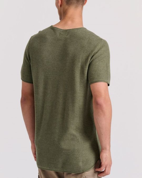 KHAKI FUNKY BUDDHA FÉRFI PÓLÓ FBM009-003-09 24SS