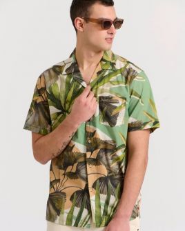 FUNKY BUDDHA  MEN'S SHIRT FBM009-031-05 24SS