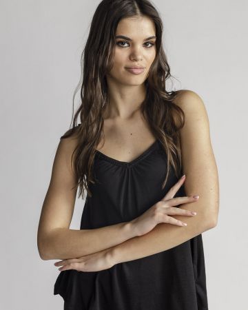 FEKETE NŐI TOP 2D24SS4500SL3801