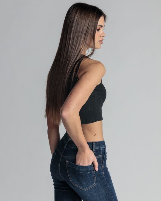 FEKETE NŐI TOP 2D24SS4511SL3305