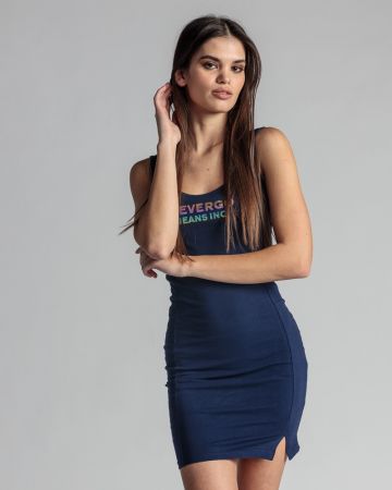 BLUE WOMEN'S DRESS 2D24SS9506DR0205