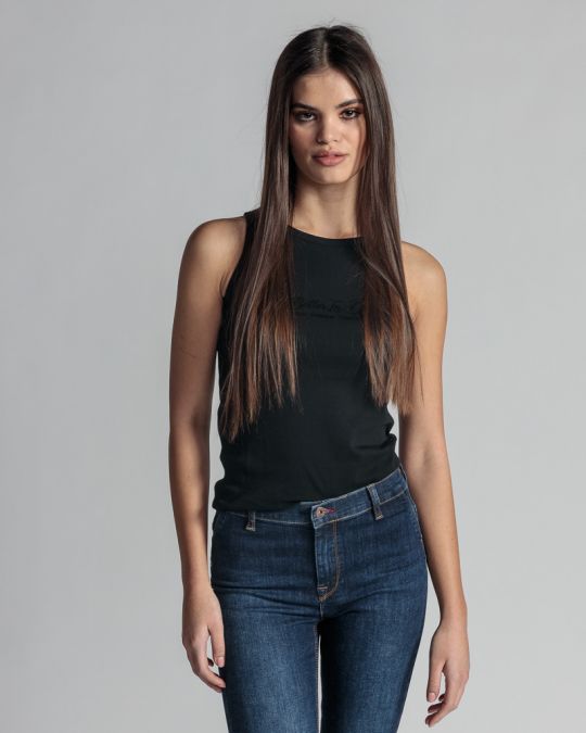 FEKETE NŐI TOP 2D24SS4509SL3305