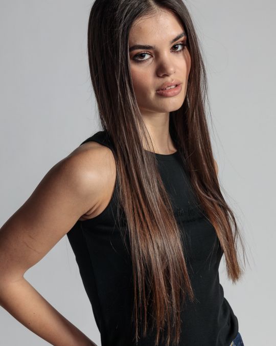 FEKETE NŐI TOP 2D24SS4509SL3305