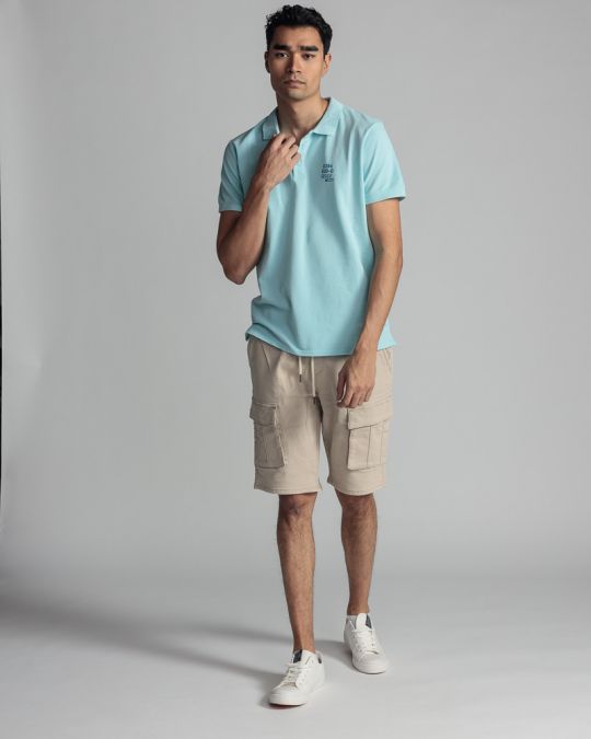 KÉK FÉRFI GALLÉROS PÓLÓ 1D24SS4062SS2424