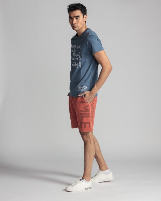 BORDÓ FÉRFI RÖVIDNADRÁG 1D24SS1109MP0705