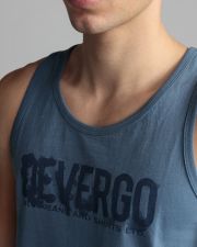 BLUE MEN'S SINGLET