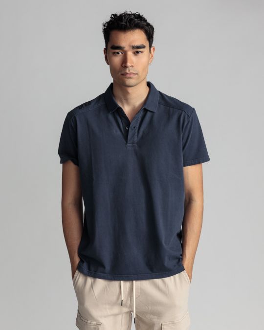 BLUE MEN'S T-SHIRT 1D24SS4024SS0106