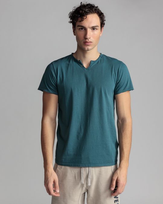 ZÖLD FÉRFI PÓLÓ 1D24SS4046SS0106