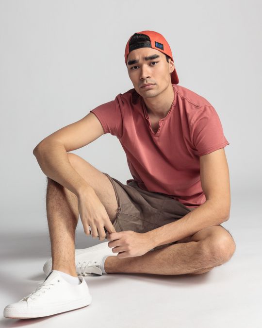 BORDEAUX MEN'S T-SHIRT 1D24SS4046SS0106