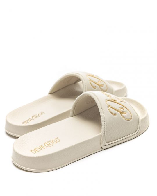 BEIGE WOMEN'S SLIDES - PETRA DE24SS2520EV