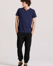 KÉK FUNKY BUDDHA FÉRFI PÓLÓ