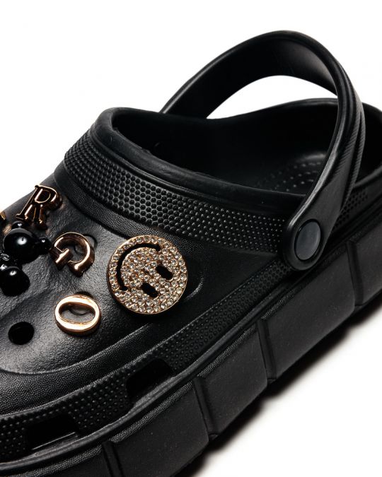 FEKETE NŐI PAPUCS - MILLIE DE24SS2571EV