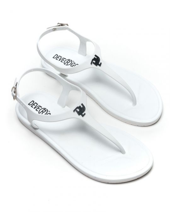 WHITE WOMEN'S SLIDES - NIMPHA NEW DE24SS4504PV