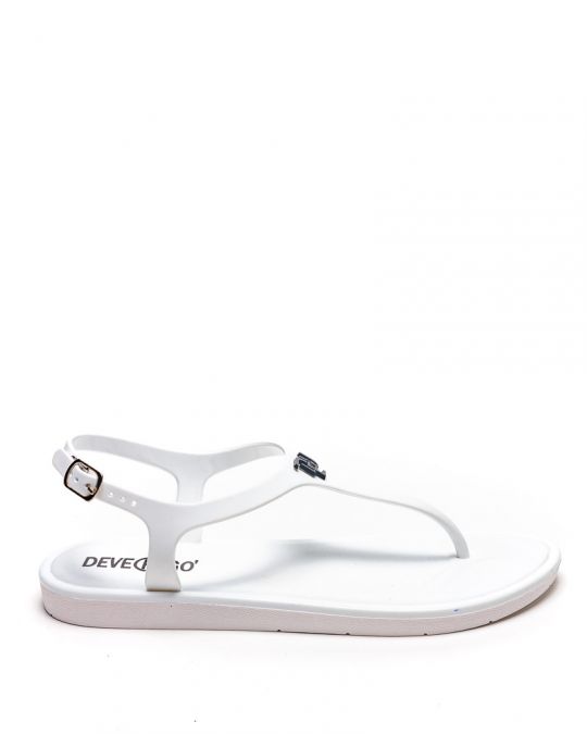 WHITE WOMEN'S SLIDES - NIMPHA NEW DE24SS4504PV