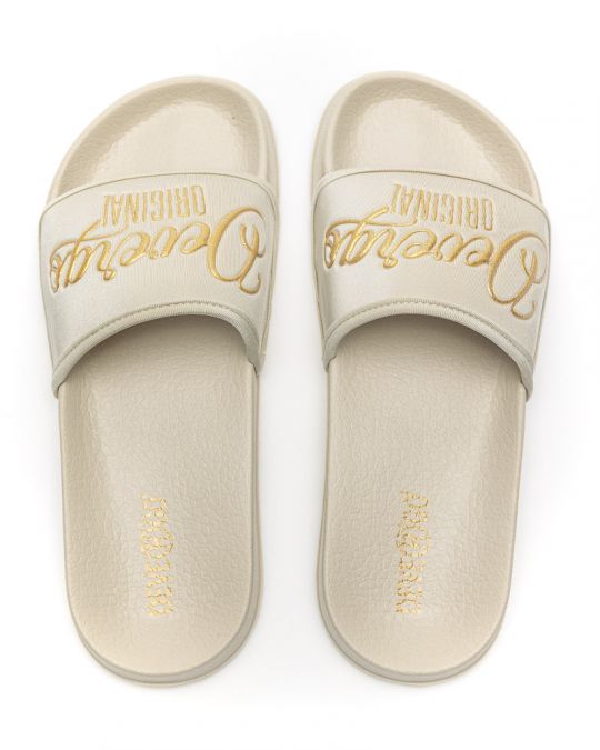 BEIGE WOMEN'S SLIDES - PETRA DE24SS2520EV